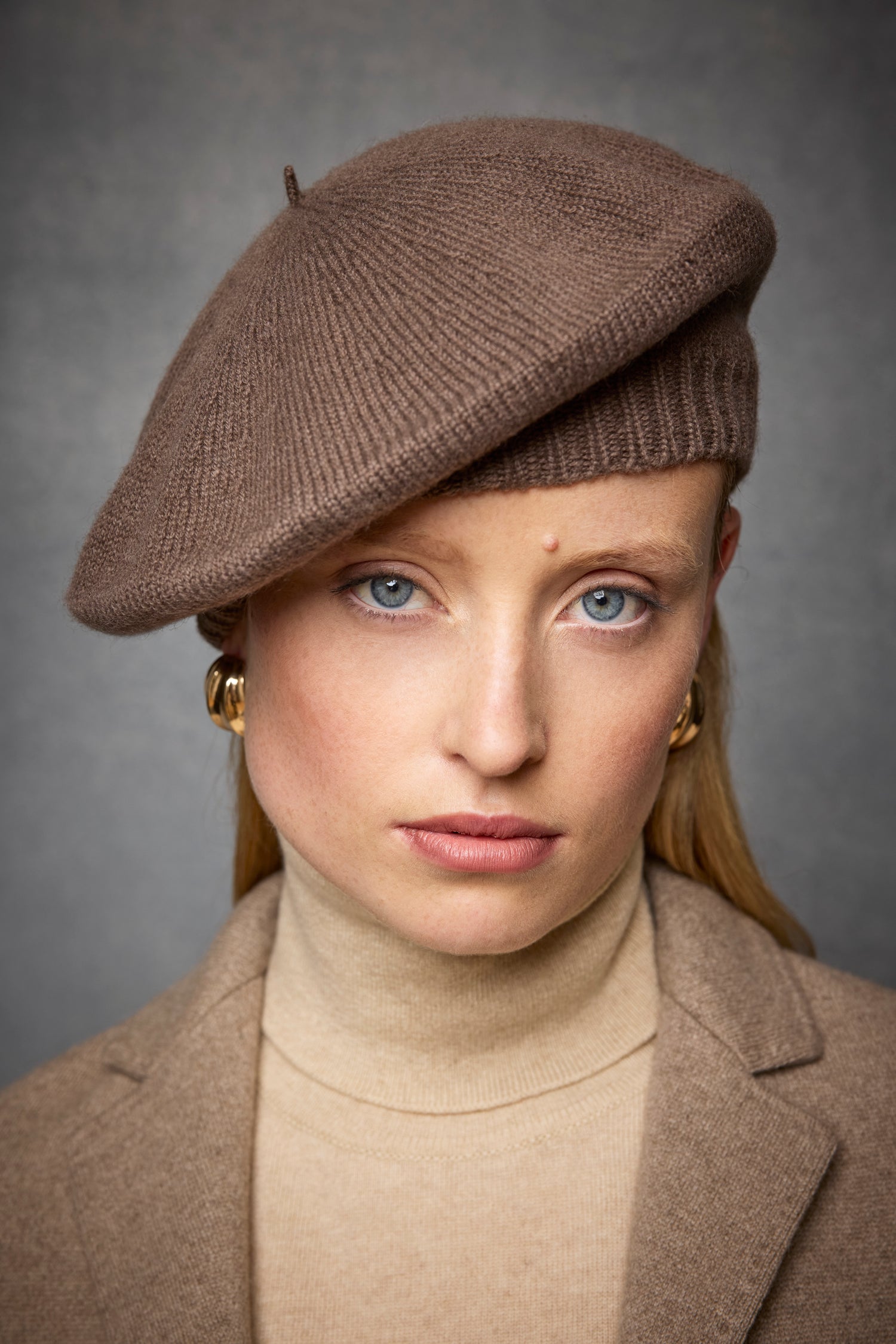 Cashmere Beret Hat