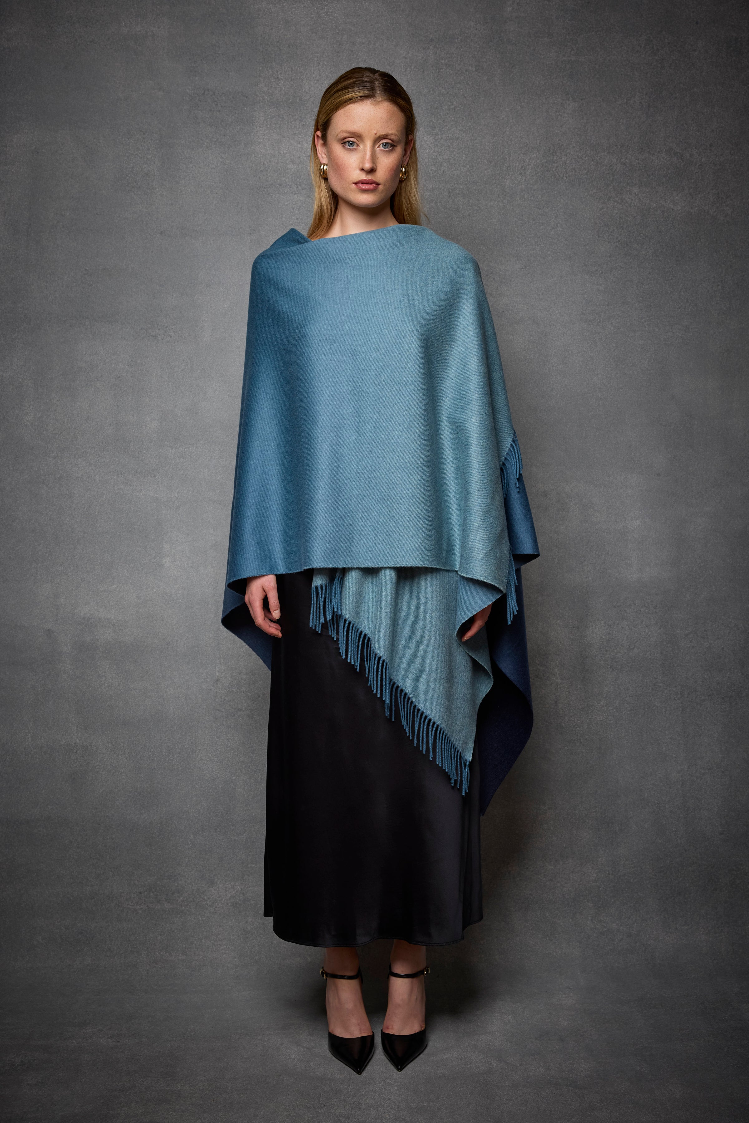 Ombre Woven Cape