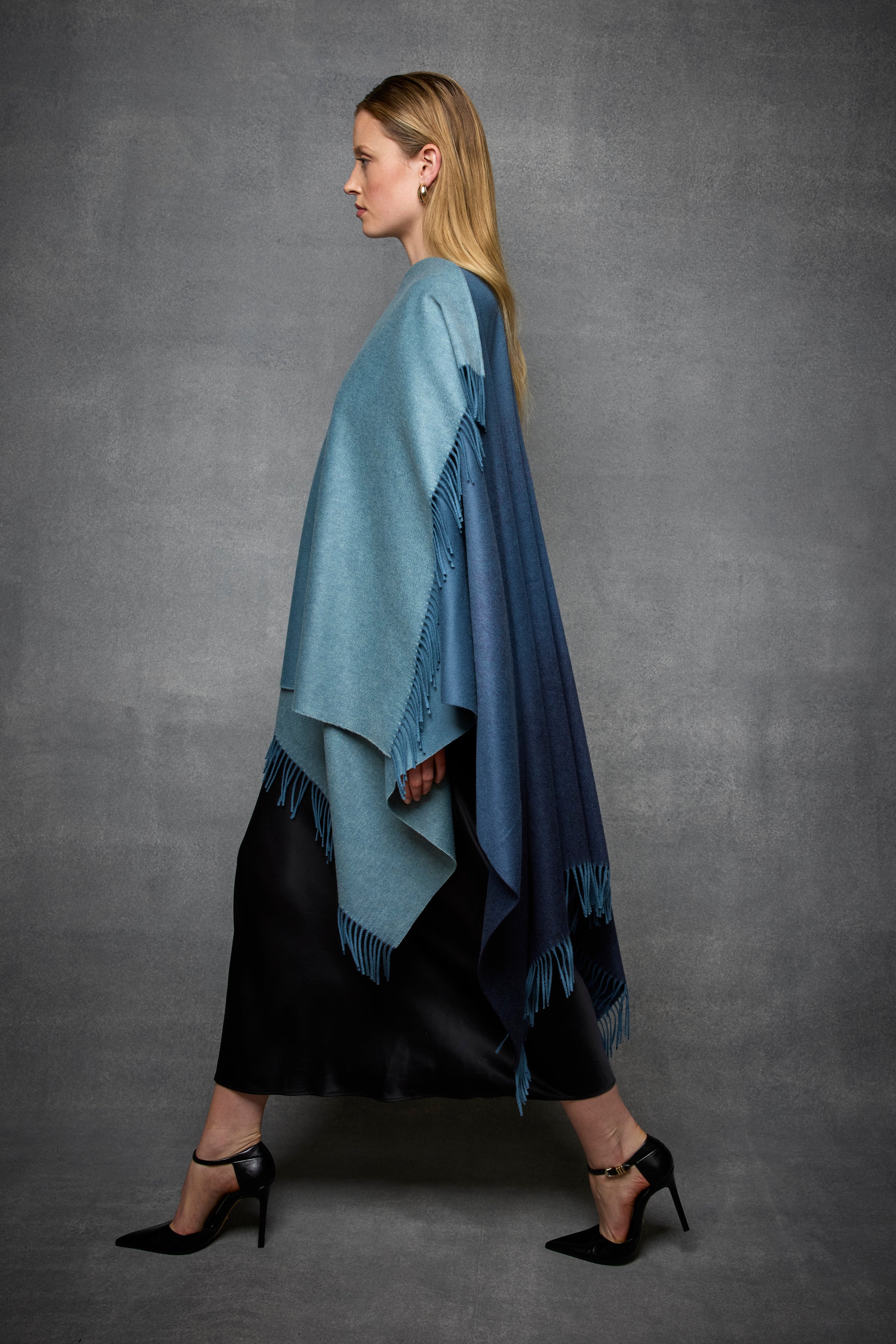 Ombre Woven Cape