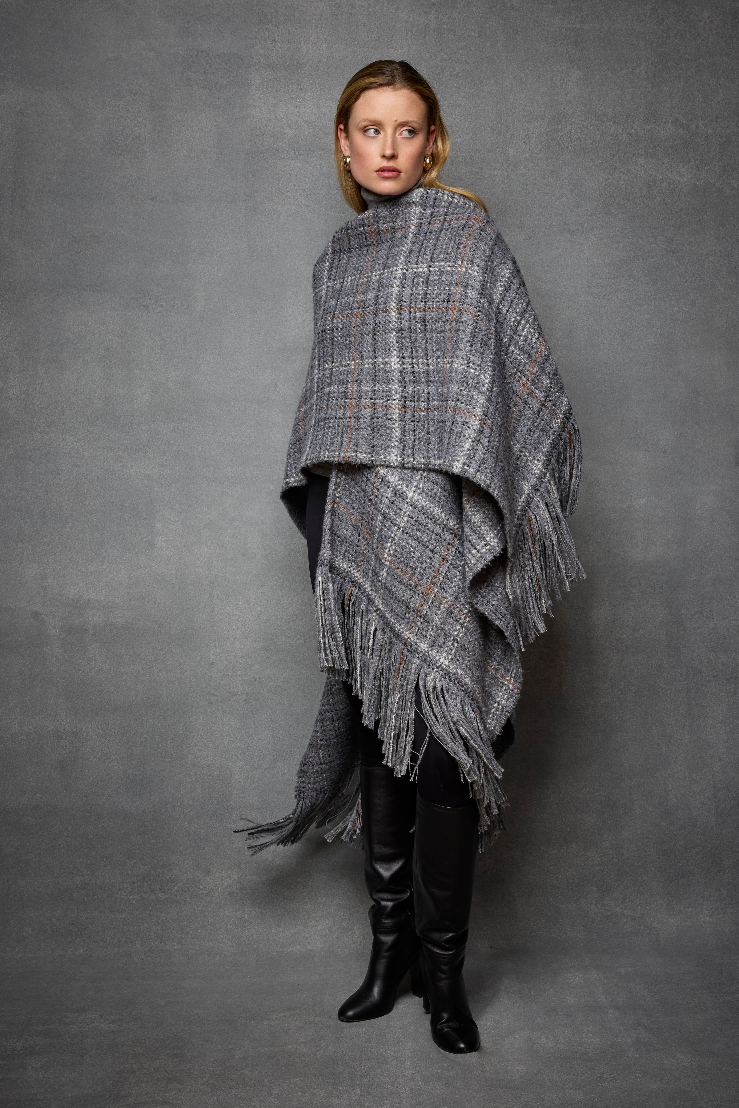 O Hara Check Cape