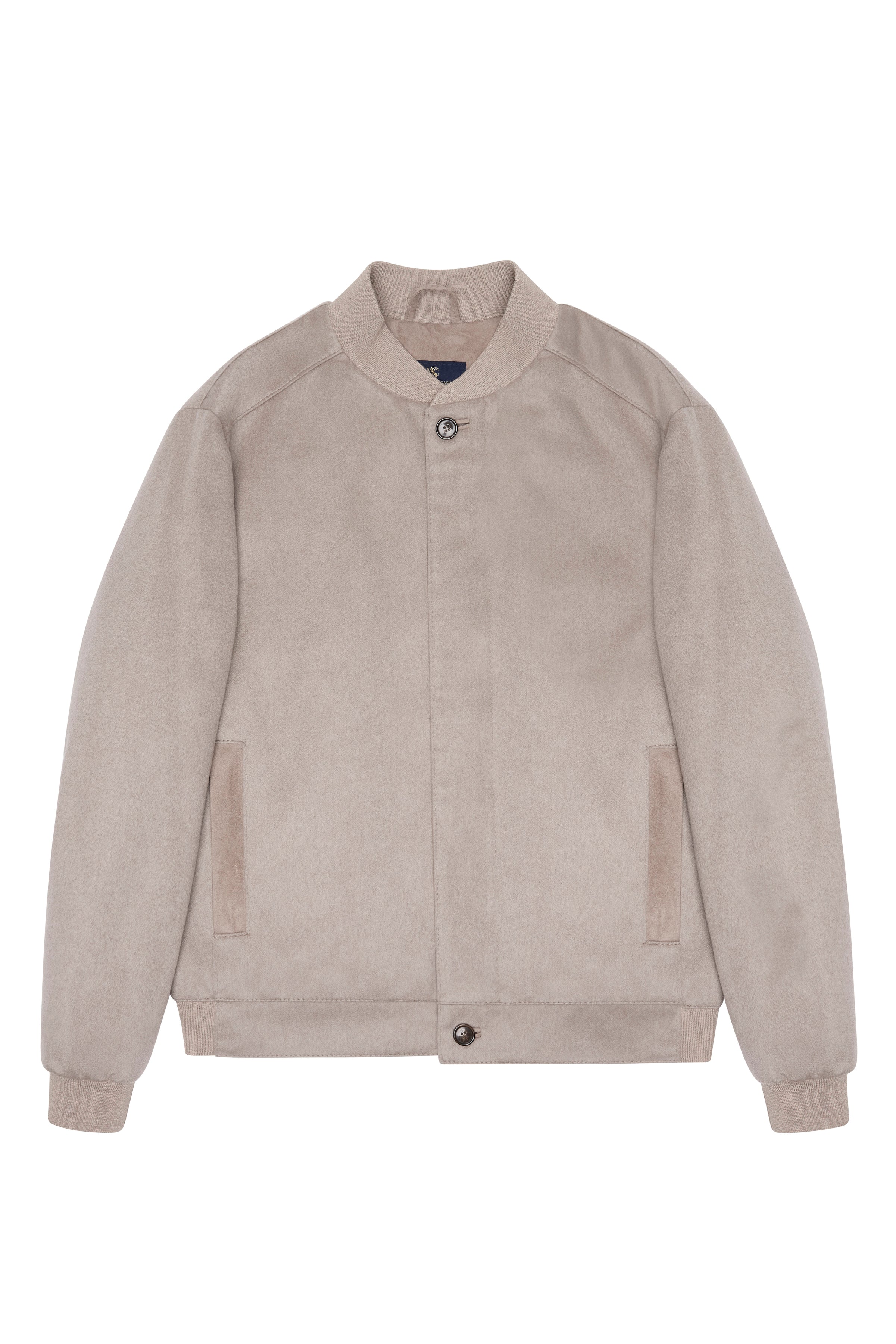 SMC Woven Cashmere Bomber