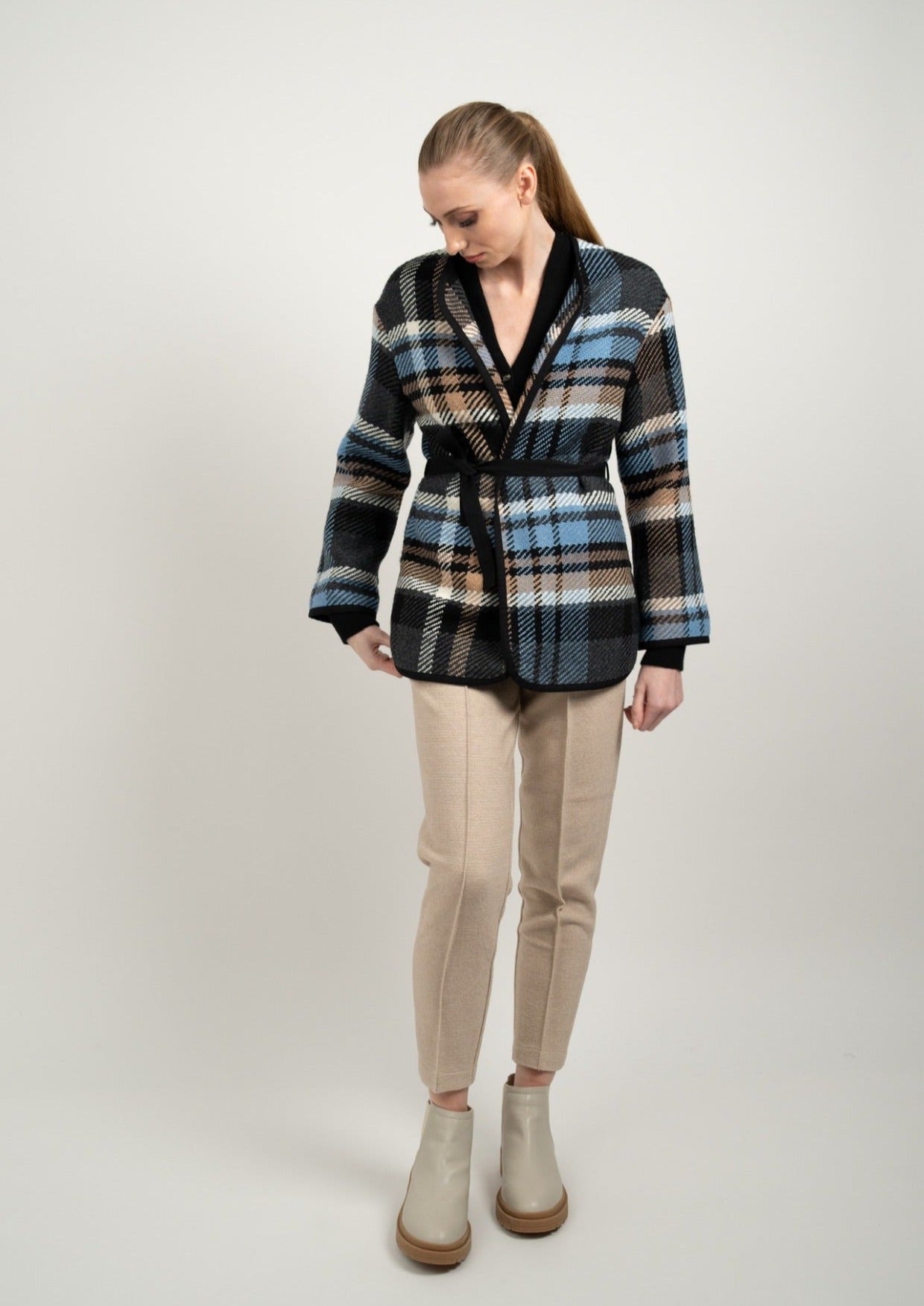 Check Wool Jacket