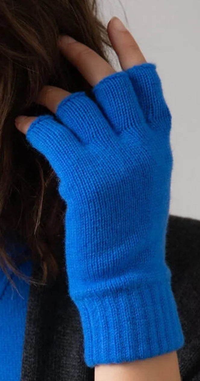 cashmere fingerless gloves