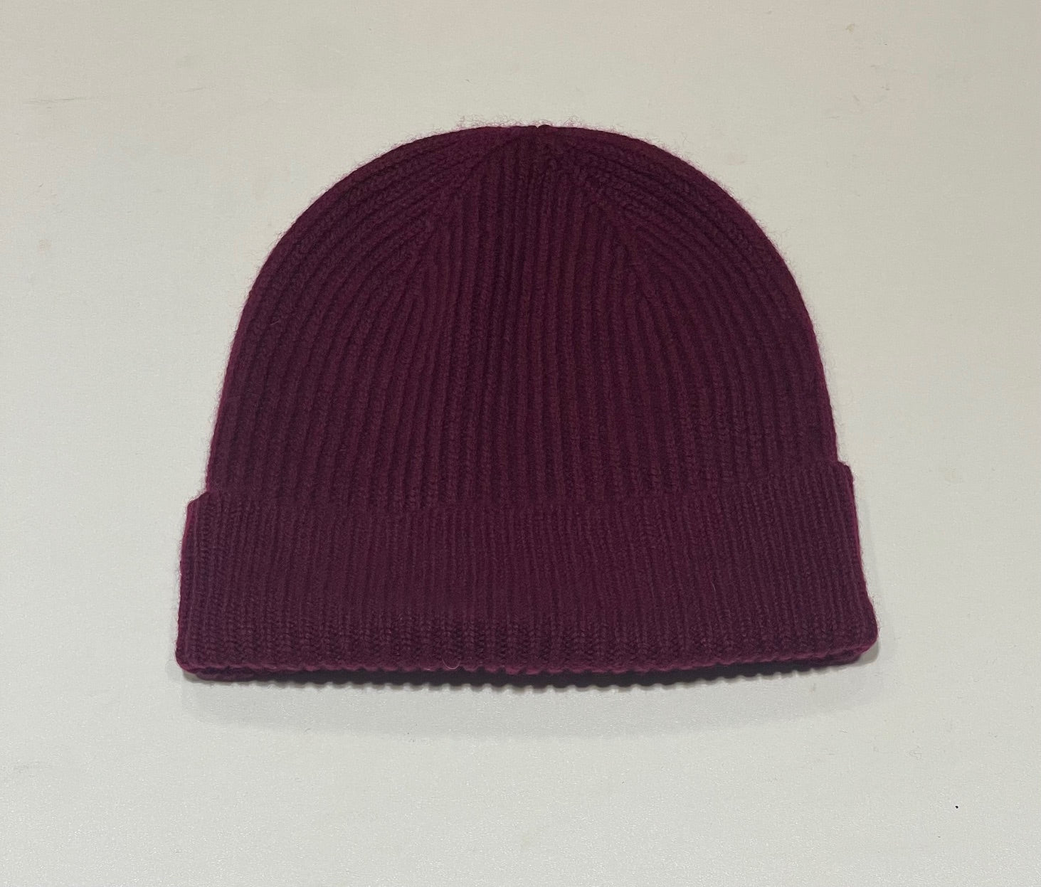 Fine Ribbed Cashmere Hat