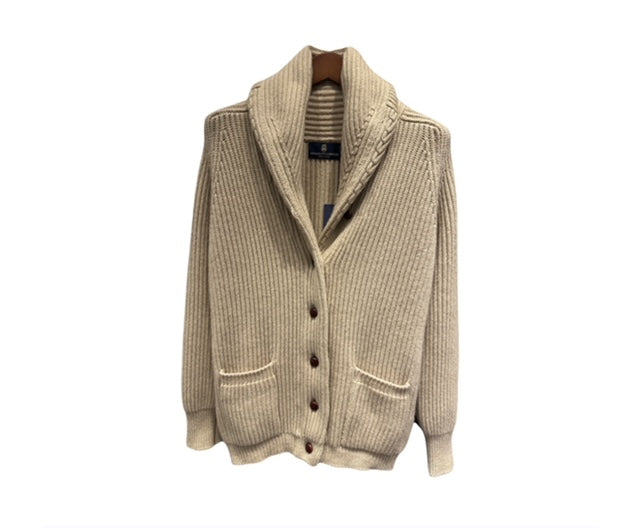 Kennedy Shawl Cardigan Pure Cashmere