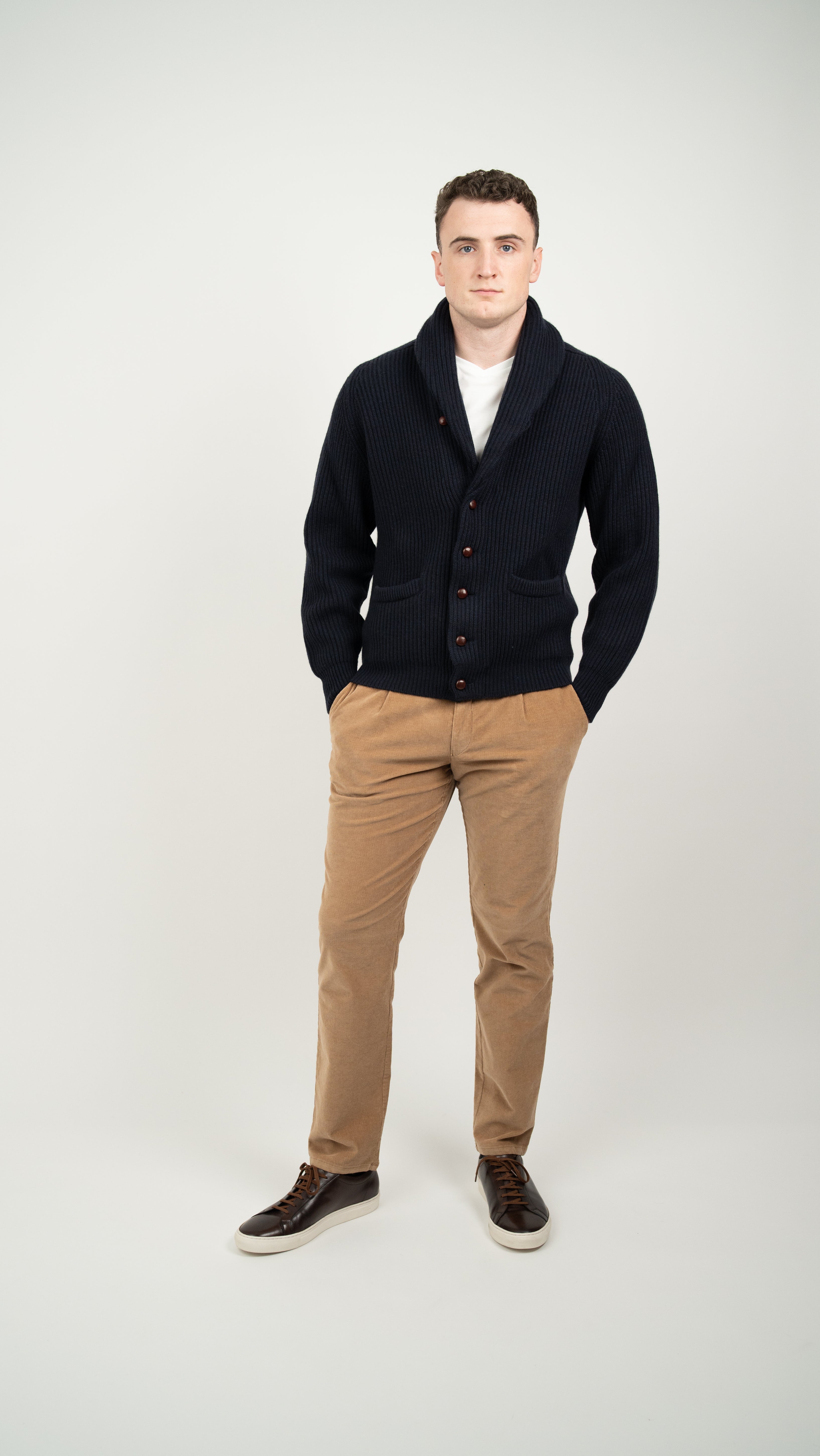 Windsor Cashmere Shawl Cardigan