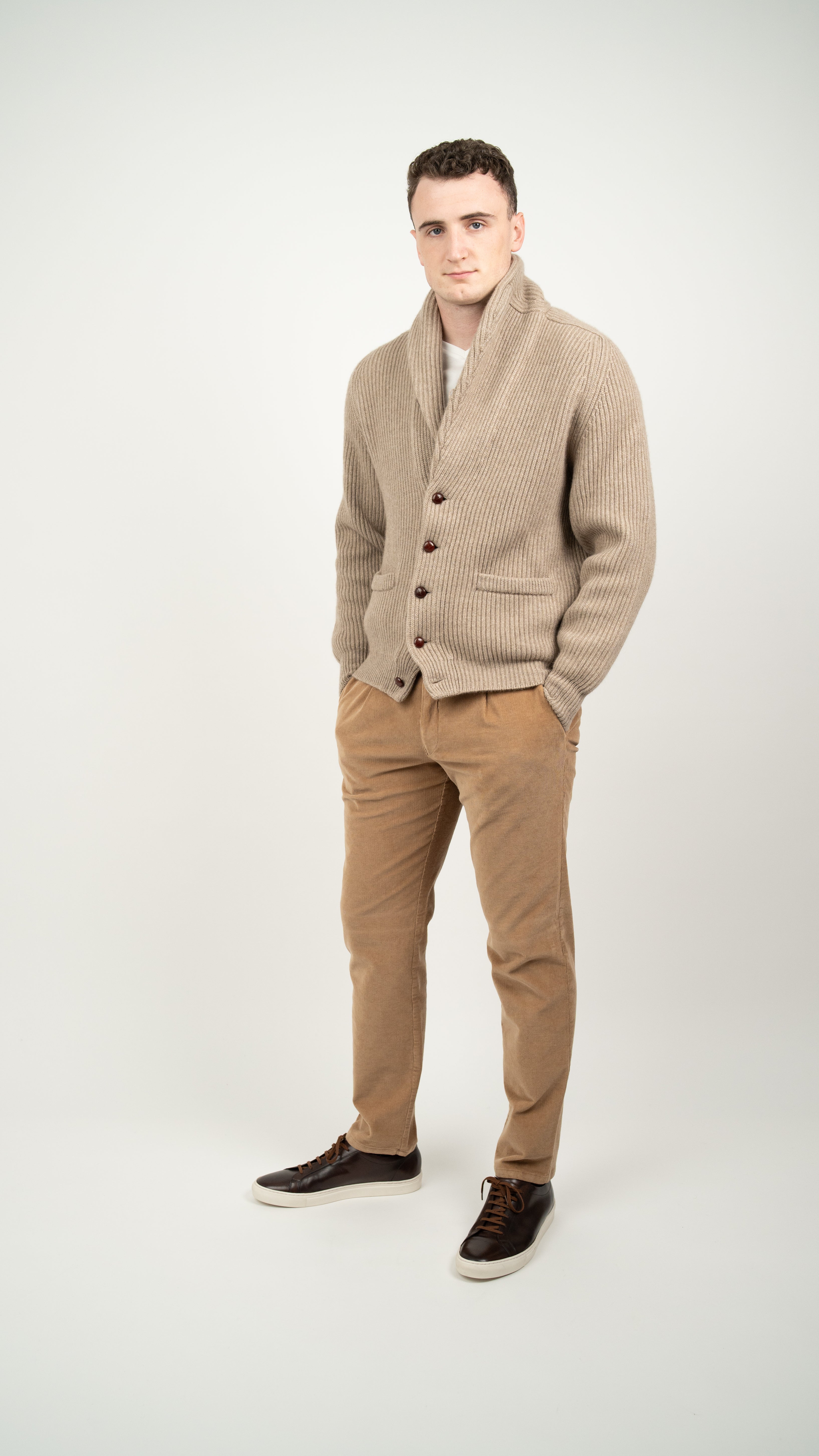 Windsor Cashmere Shawl Cardigan