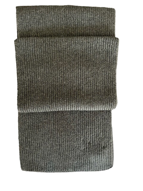 Fine Ribbed Cashmere Scarf