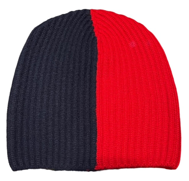 Bi Colour Cashmere Beanie