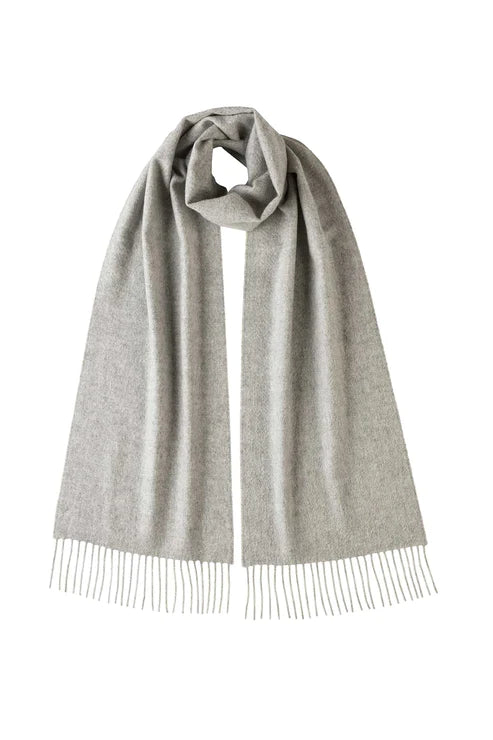 Woven Solid Cashmere Scarf WA16