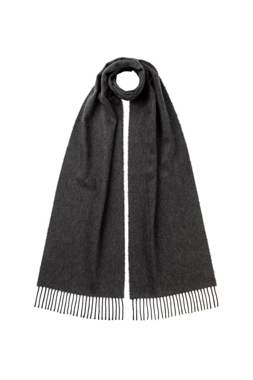 Woven Solid Cashmere Scarf WA16