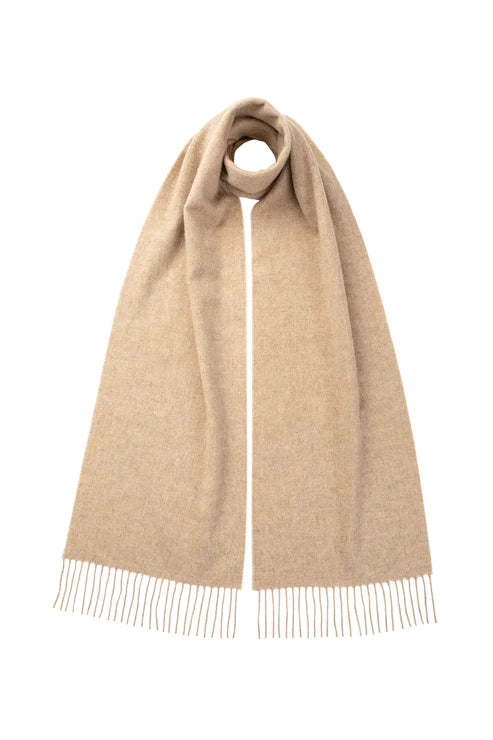 Woven Solid Cashmere Scarf WA16