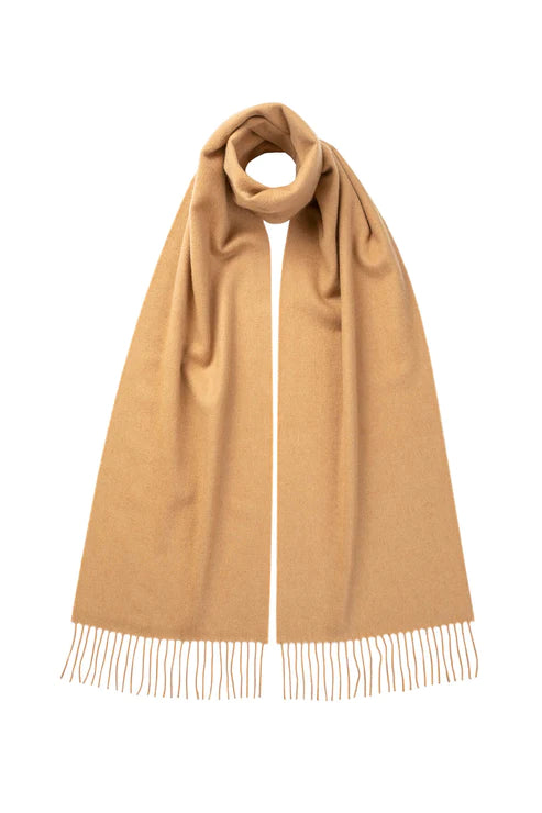 Woven Solid Cashmere Scarf WA16