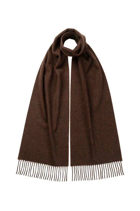 Woven Solid Cashmere Scarf WA16