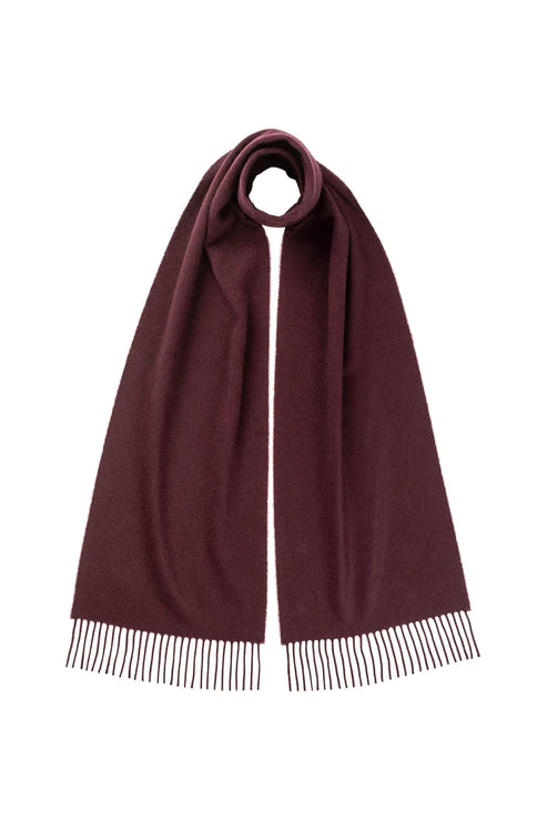 Woven Solid Cashmere Scarf WA16