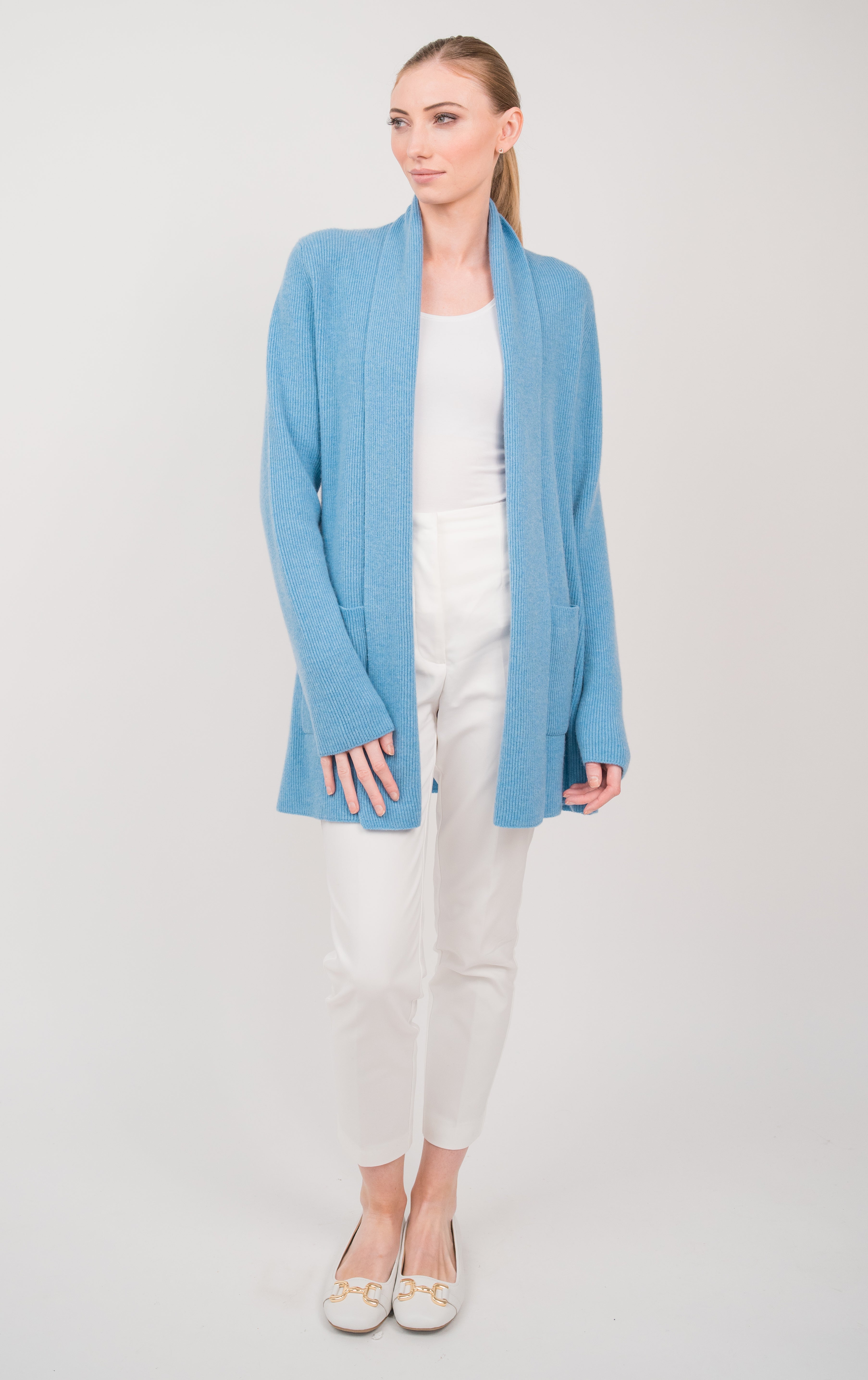 Short Edge to Edge Cardigan