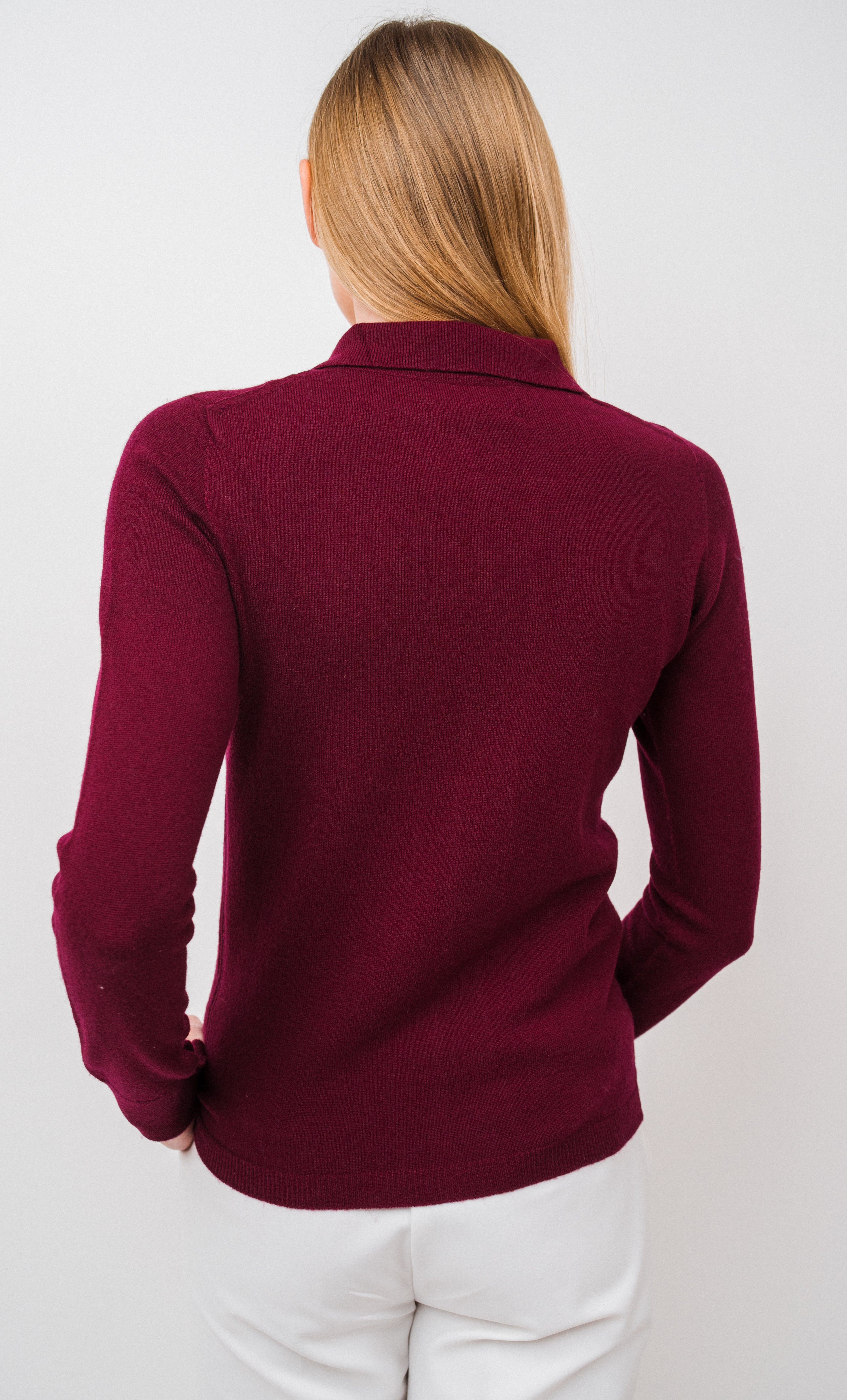 Kanoya Cashmere Cardigan  with collar