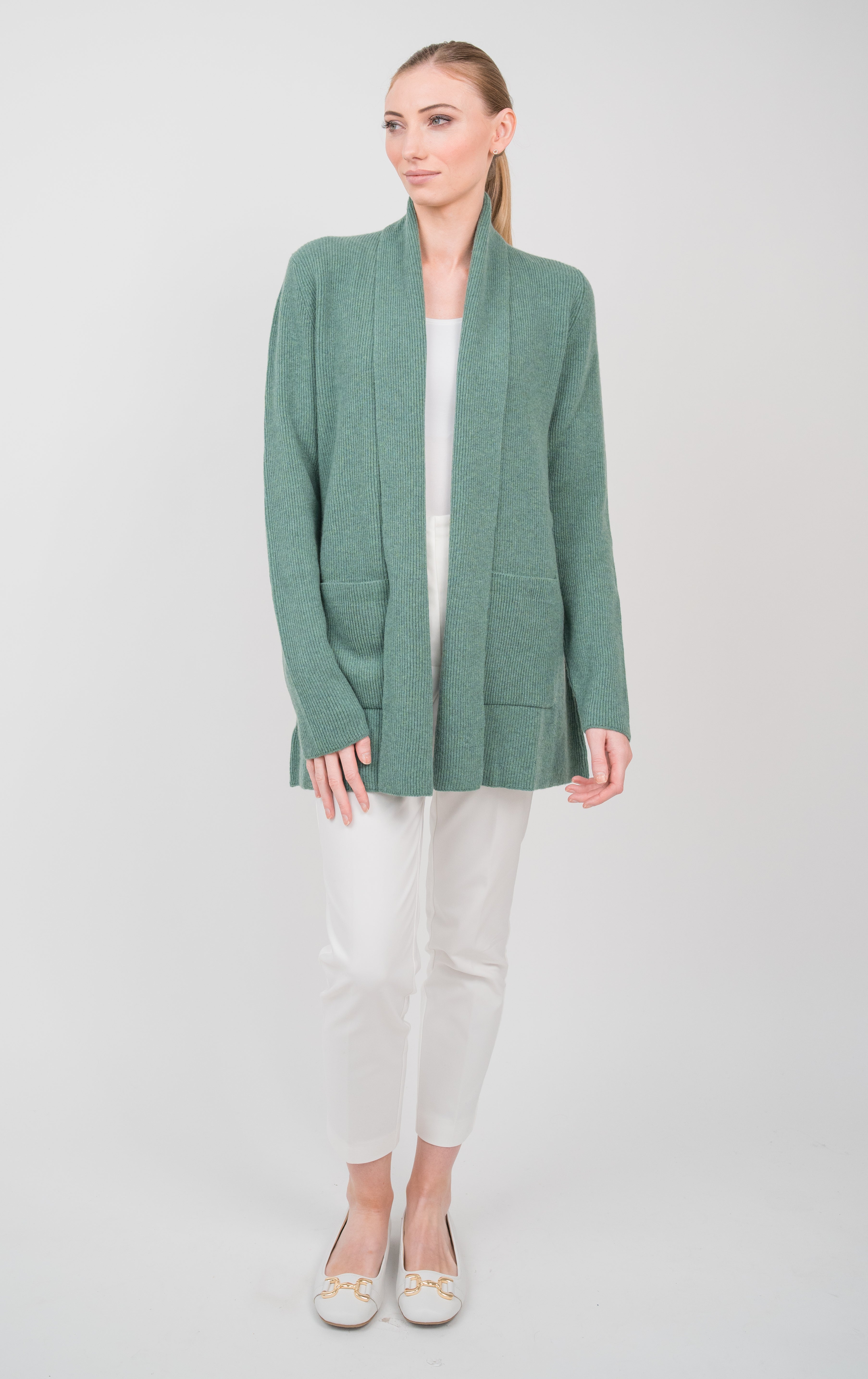 Short Edge to Edge Cardigan