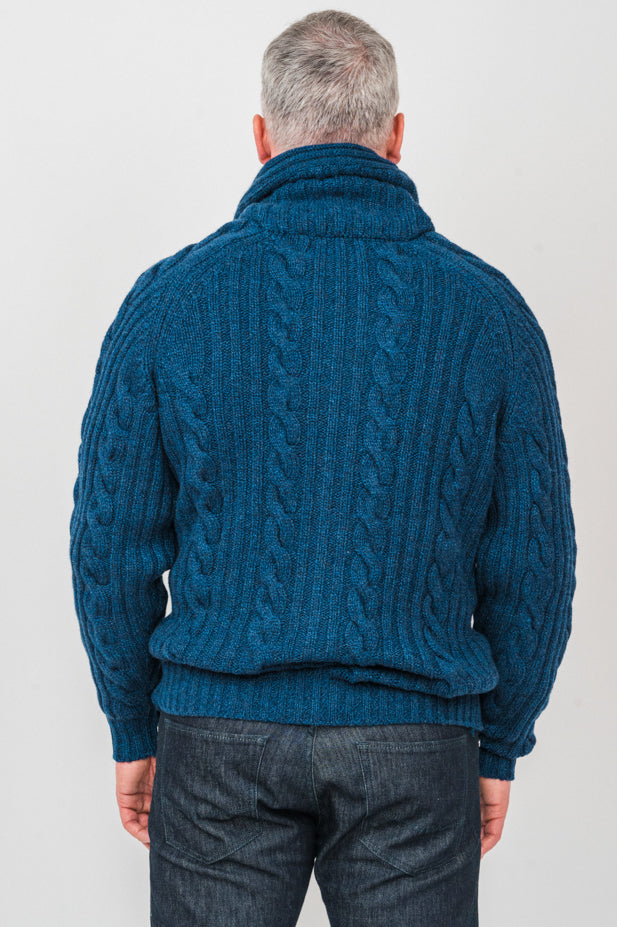 Stewart Shawl Collared Cardigan