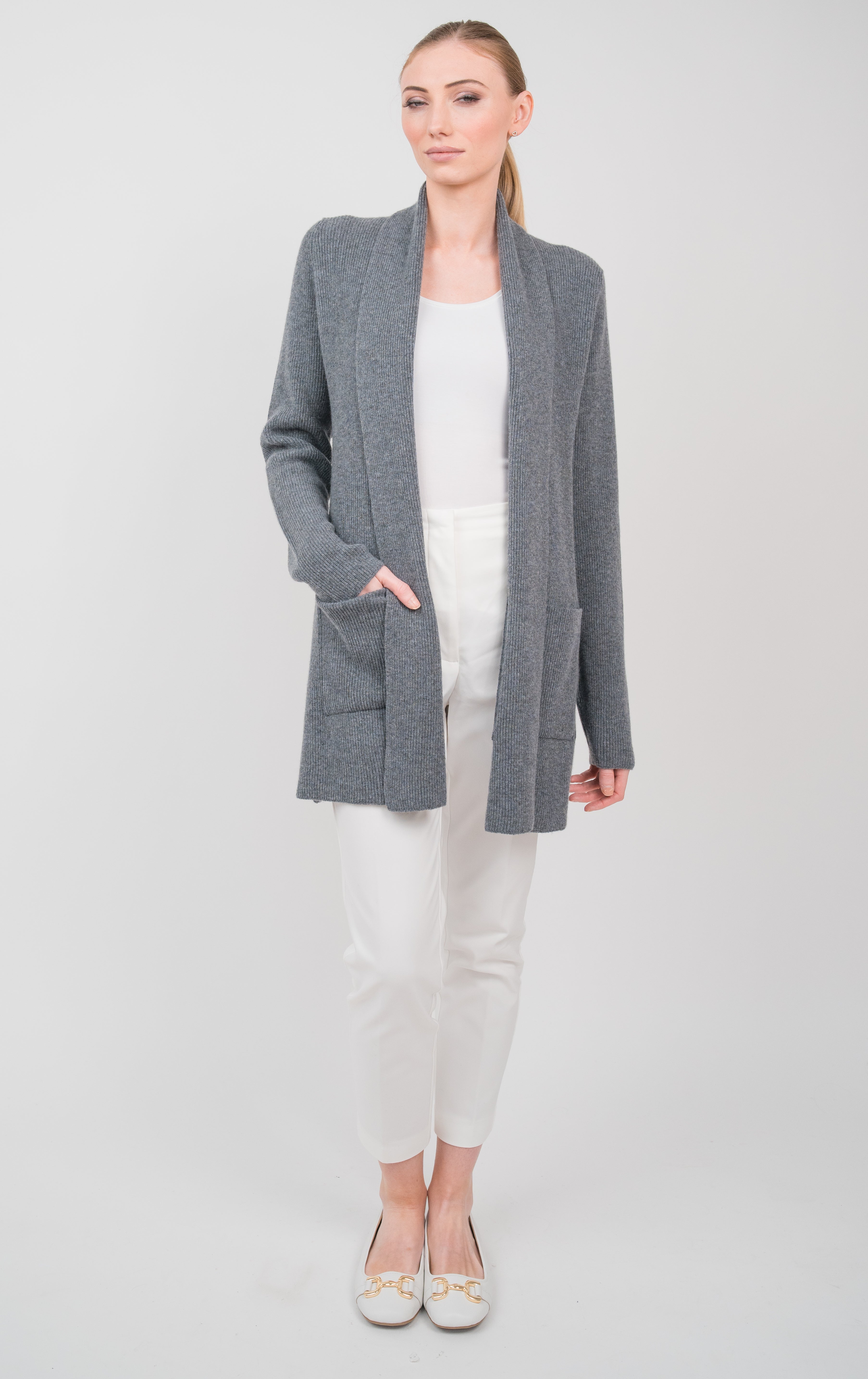 Short Edge to Edge Cardigan