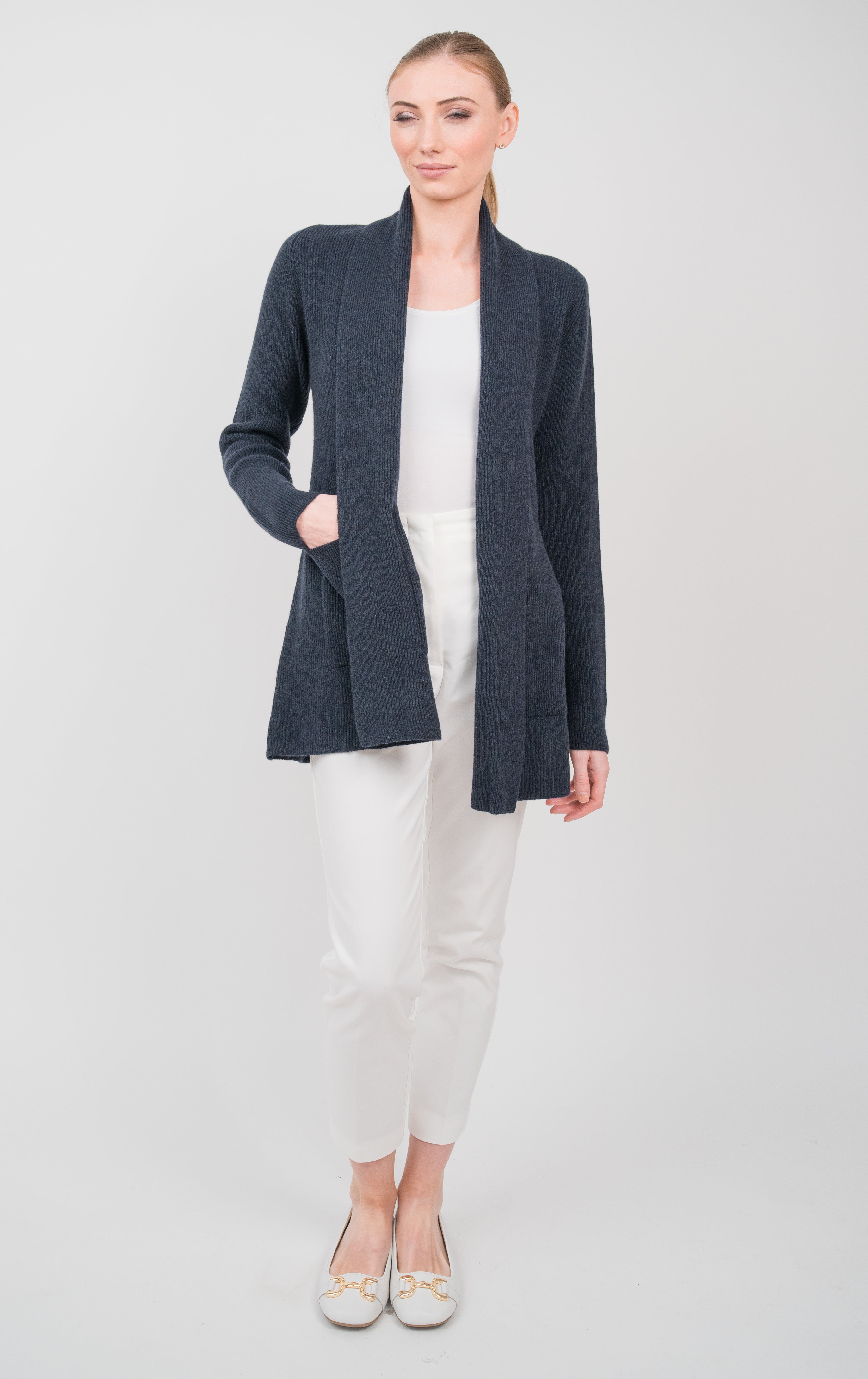 Short Edge to Edge Cardigan