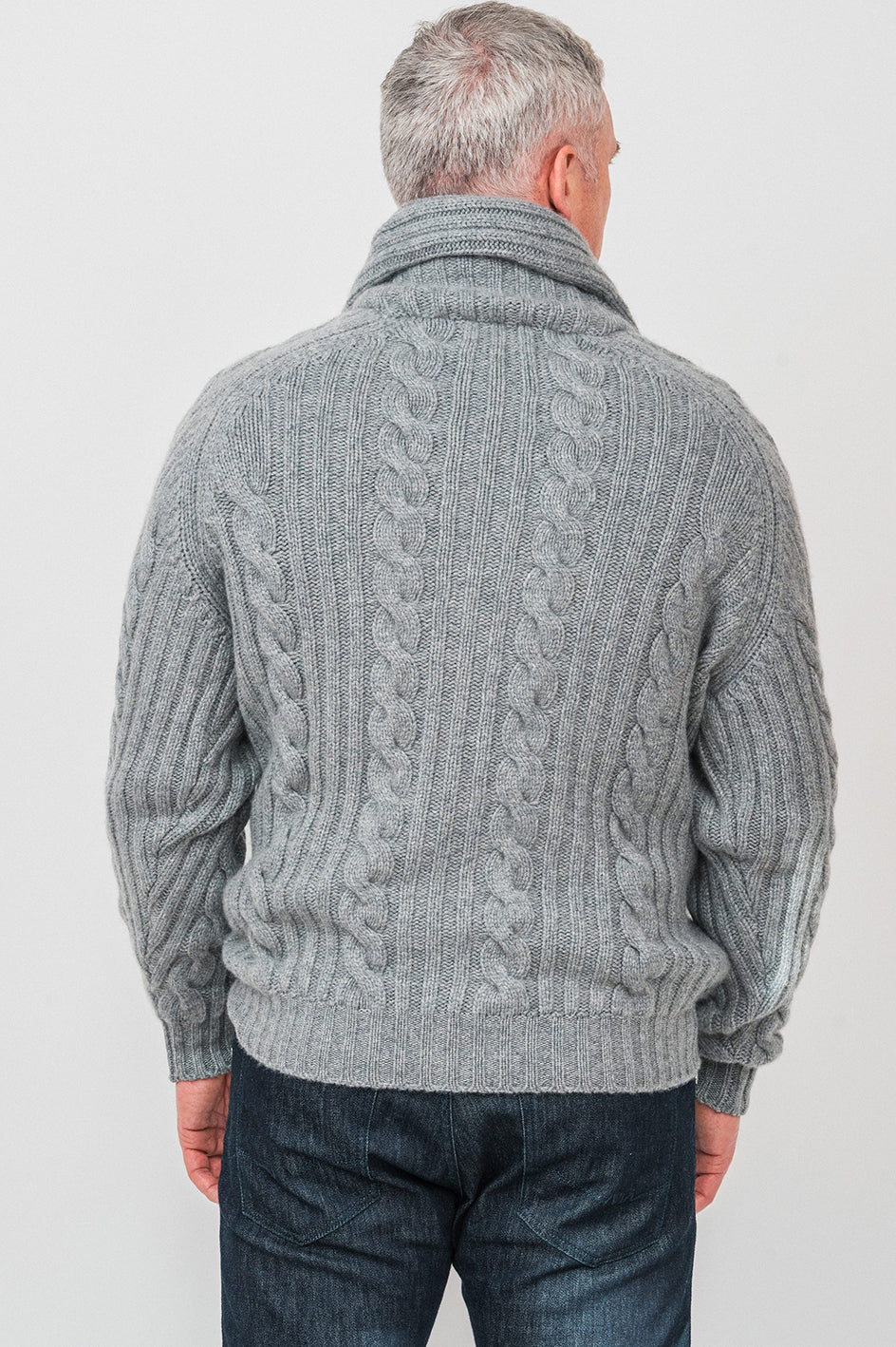 Stewart Shawl Collared Cardigan