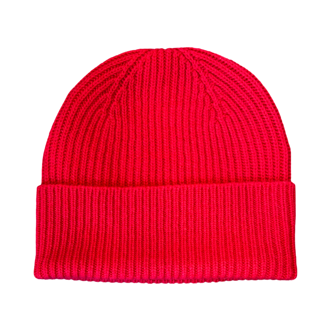 Fine Ribbed Cashmere Hat