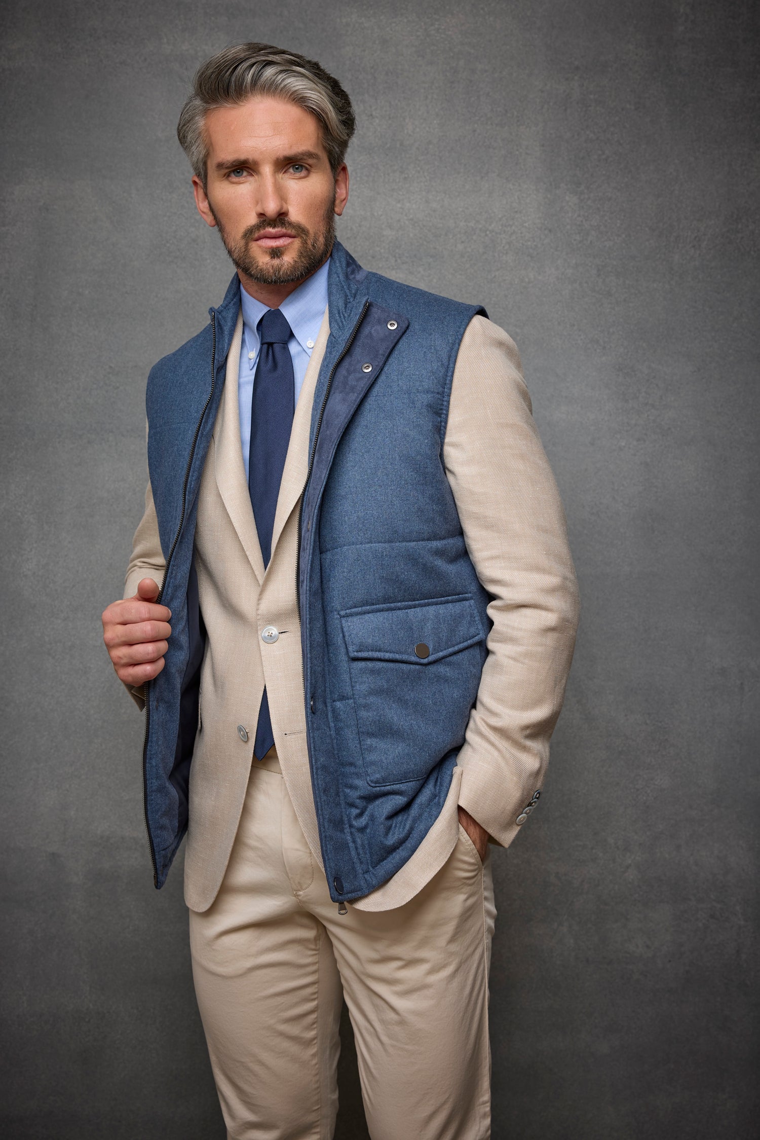 SMC Italian Cashmere Gilet