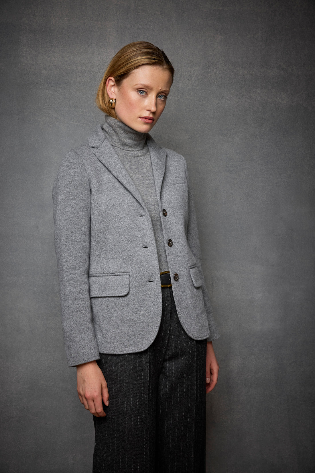 Murano Single Breasted Cashmere Blazer