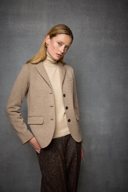 Murano Single Breasted Cashmere Blazer