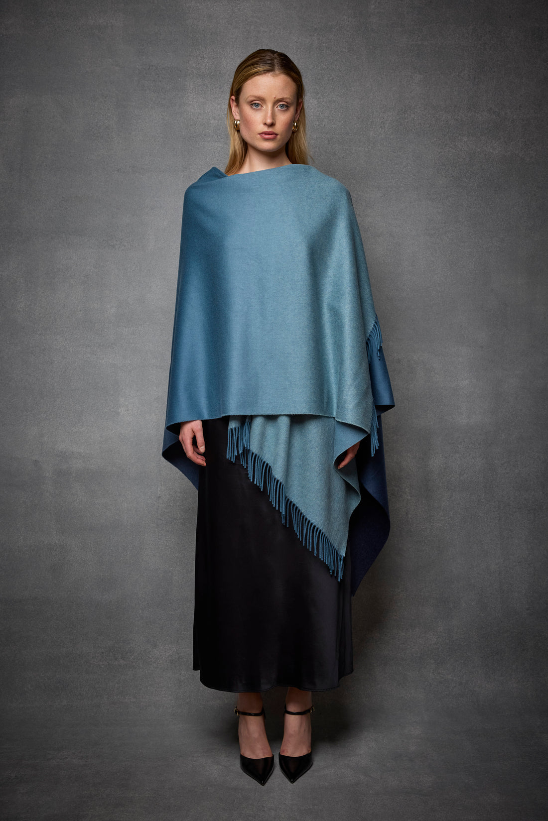 Ombre Woven Cape
