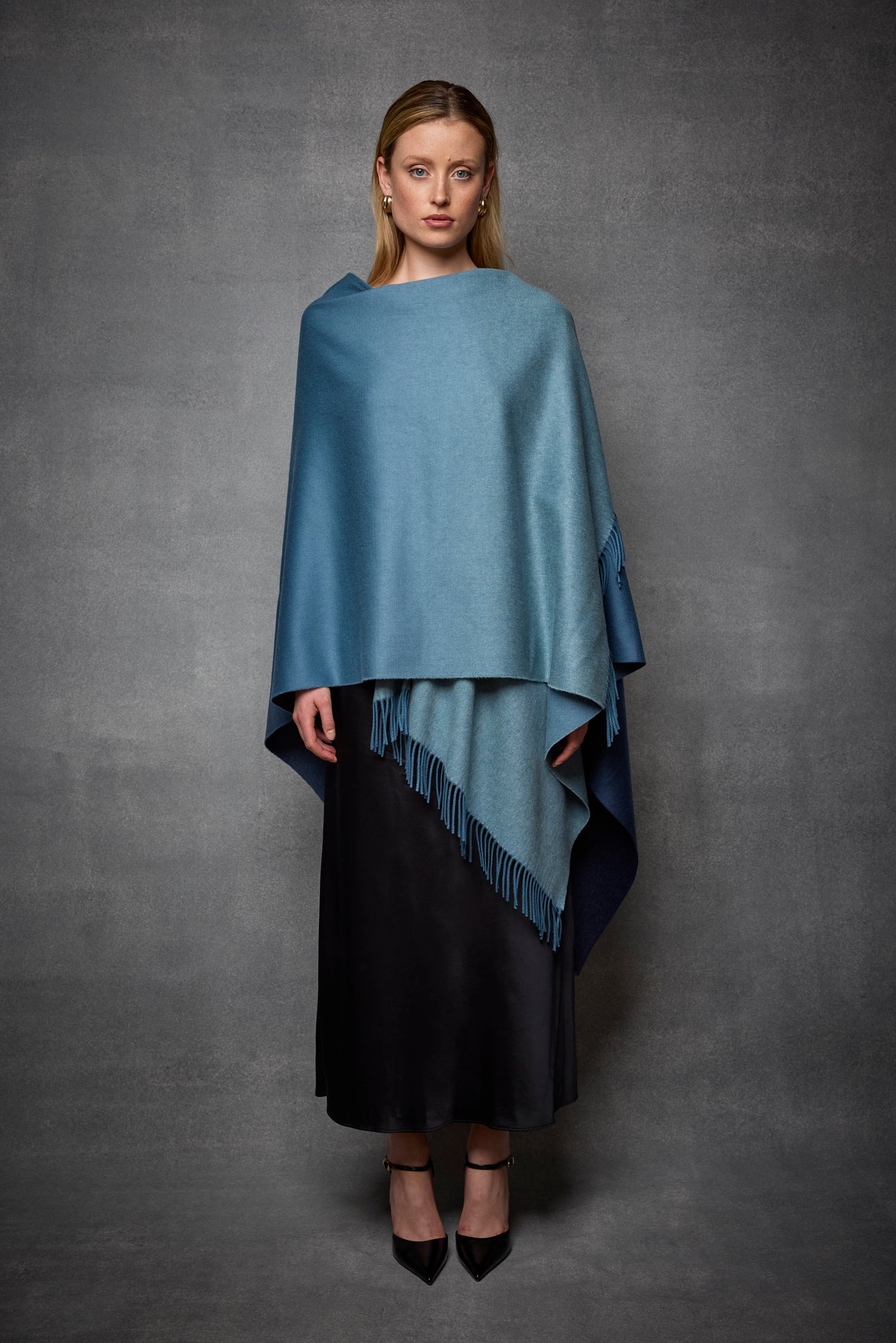 Ombre Woven Cape