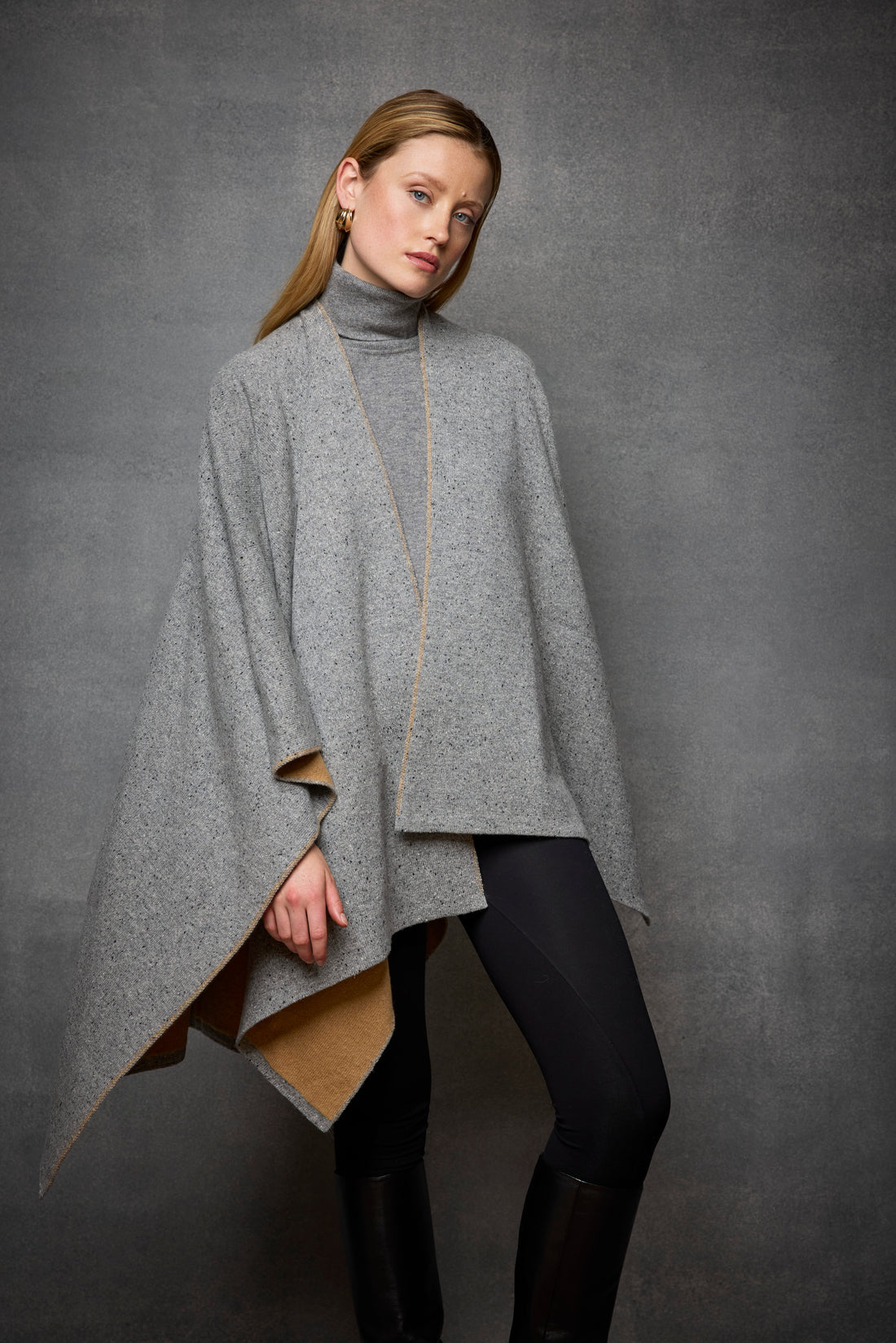 Cashmere Double Faced Cape