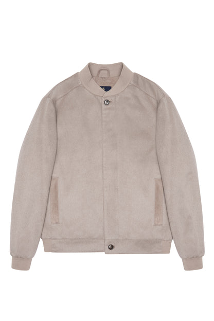 SMC Woven Cashmere Bomber