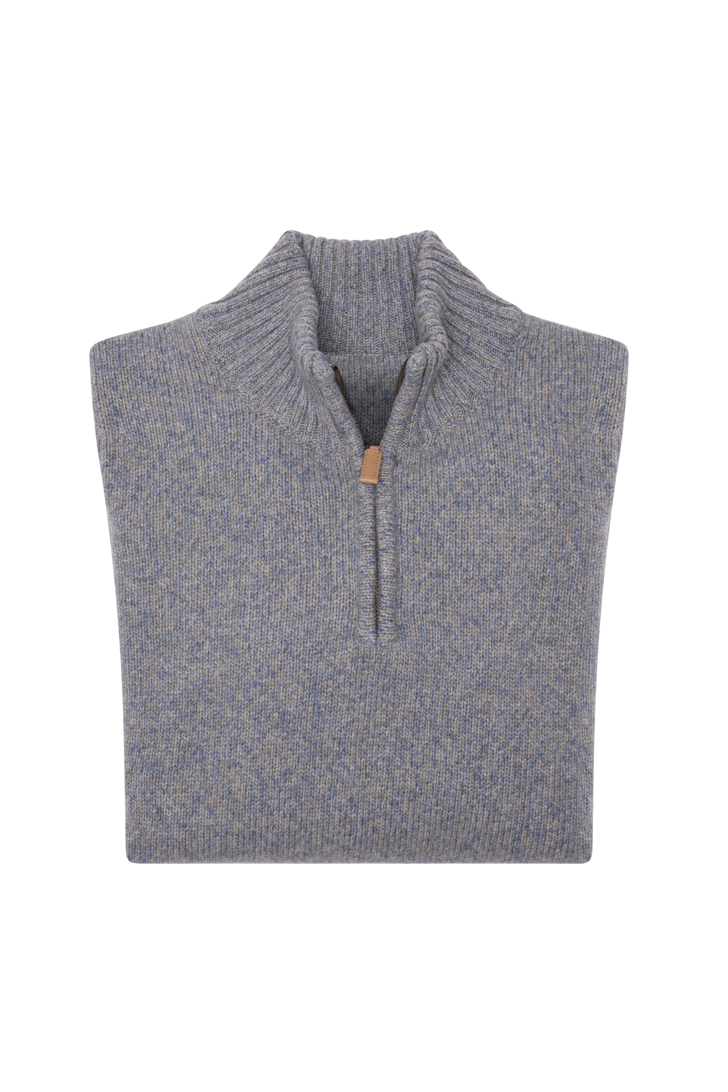 Marl Cashmere 1/4 Zip
