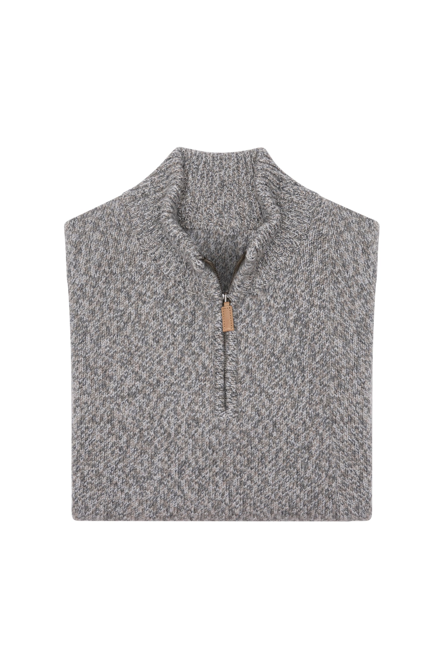 Marl Cashmere 1/4 Zip