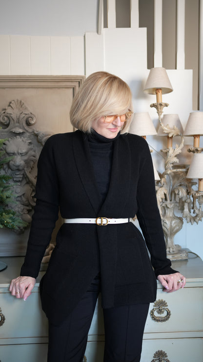 Short Edge to Edge Cardigan