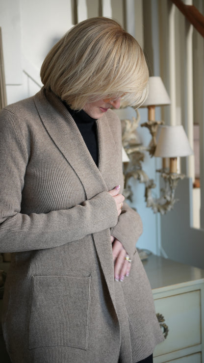 Short Edge to Edge Cardigan