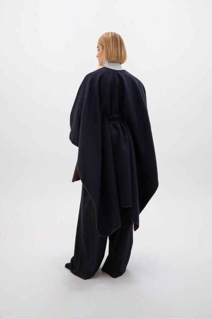 Tailored Woven Cashmere Cape