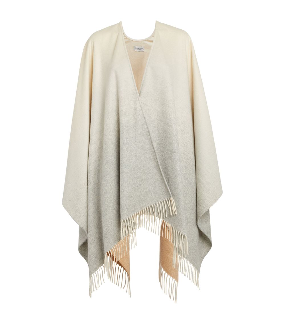 Woven Cashmere Cape