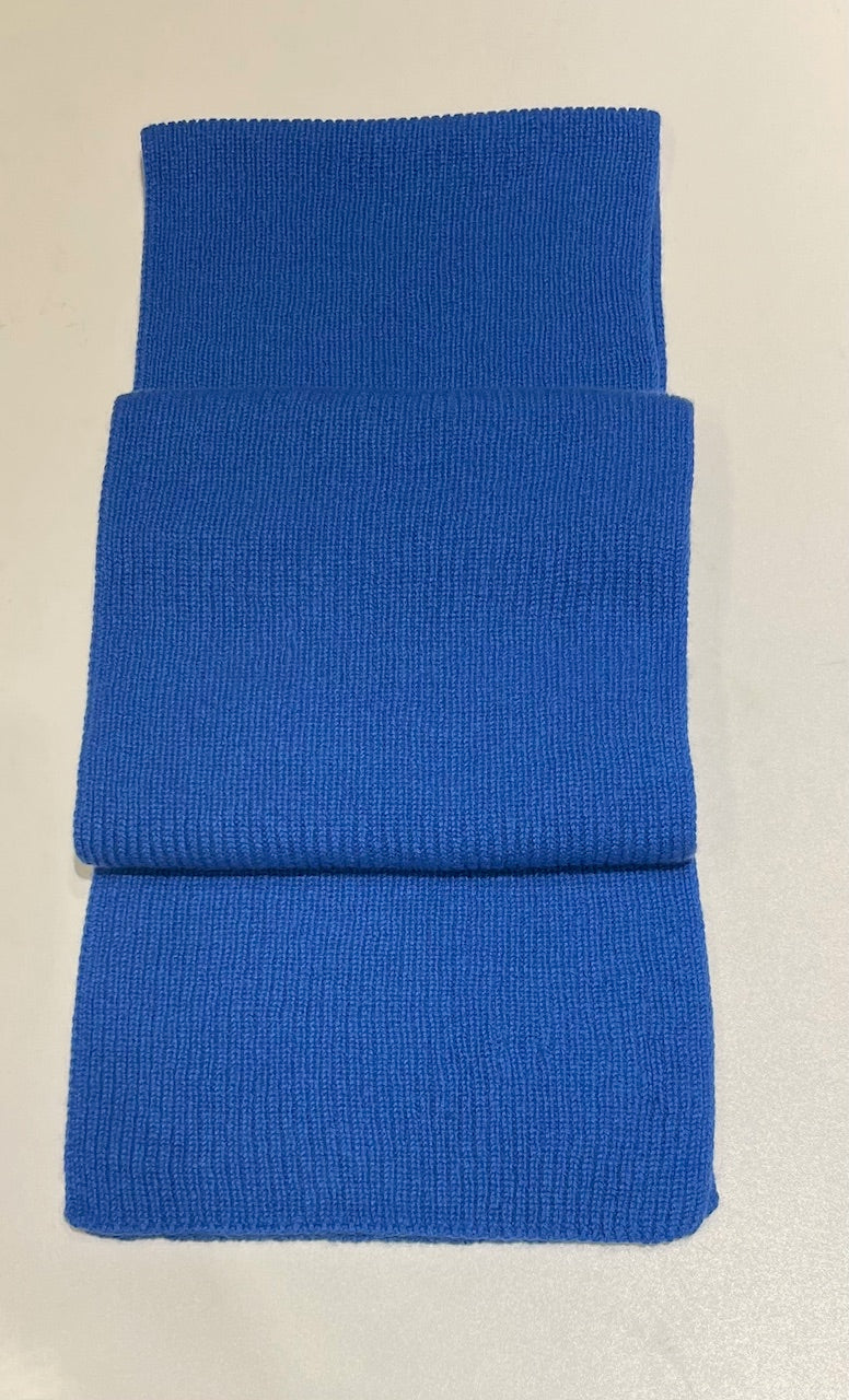 Fine Ribbed Cashmere Scarf