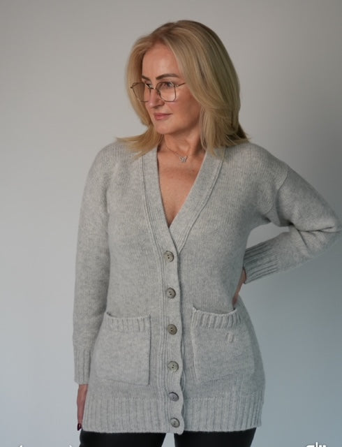 Cate Cashmere long cardigan