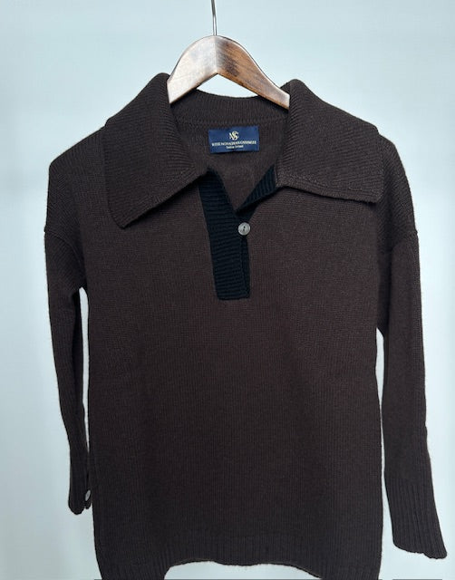 Ladies Cashmere Rugby shirt