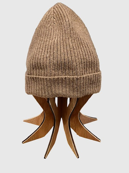 Heavy Ribbed Cashmere Hat