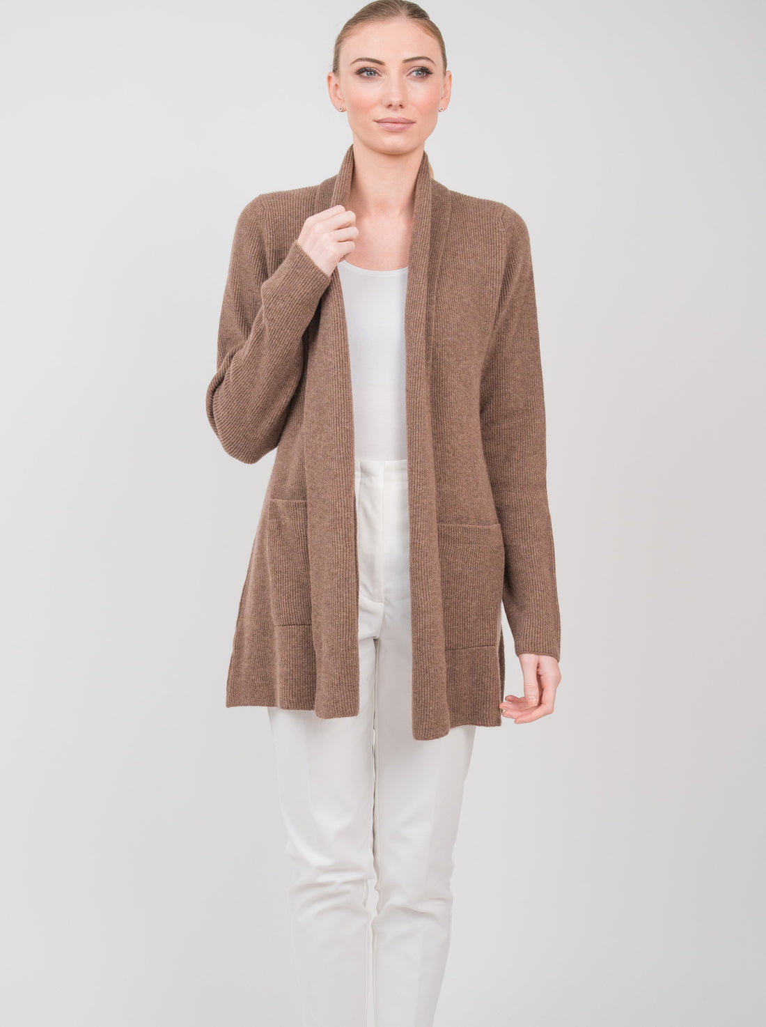 Short Edge to Edge Cardigan